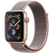 ساعت مچی هوشمند Apple Watch 4 GPS 44mm Gold Aluminum Case With Pink Sand Sport Loop Band